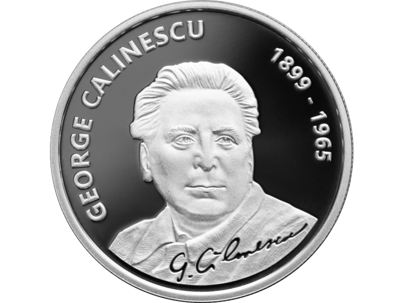 BNR lanseaza o moneda de argint cu tema 125 de ani de la nasterea lui George Calinescu